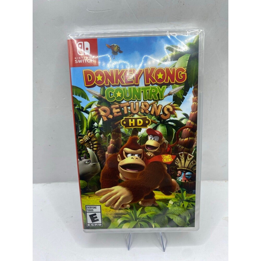 Donkey Kong Country Returns HD (Nintendo Switch) Diddy Kong Sealed New